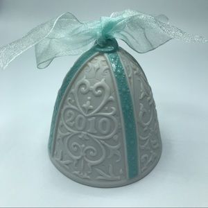 2010 LLADRO Christmas Bell Ornament